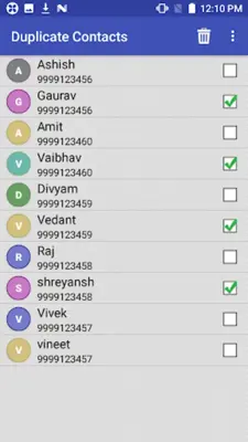 Delete all Phonebook Contacts android App screenshot 10