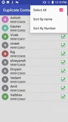 Delete all Phonebook Contacts android App screenshot 11