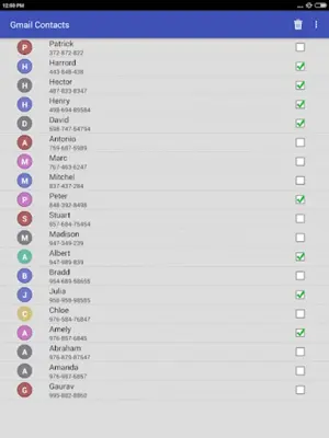 Delete all Phonebook Contacts android App screenshot 2