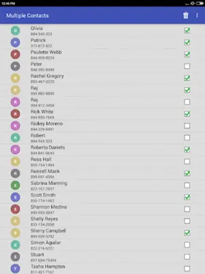 Delete all Phonebook Contacts android App screenshot 6